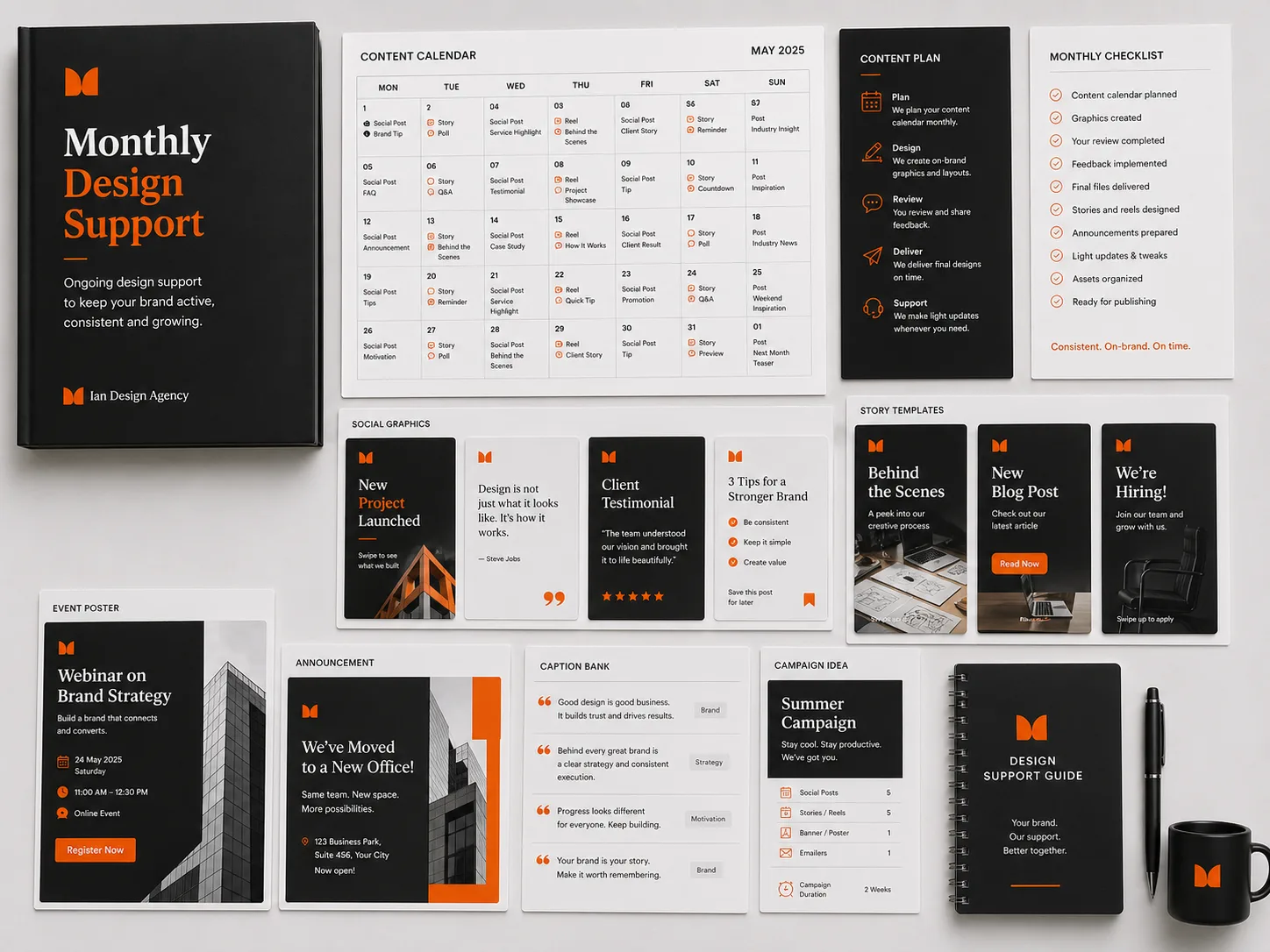 Monthly Design Support package visual