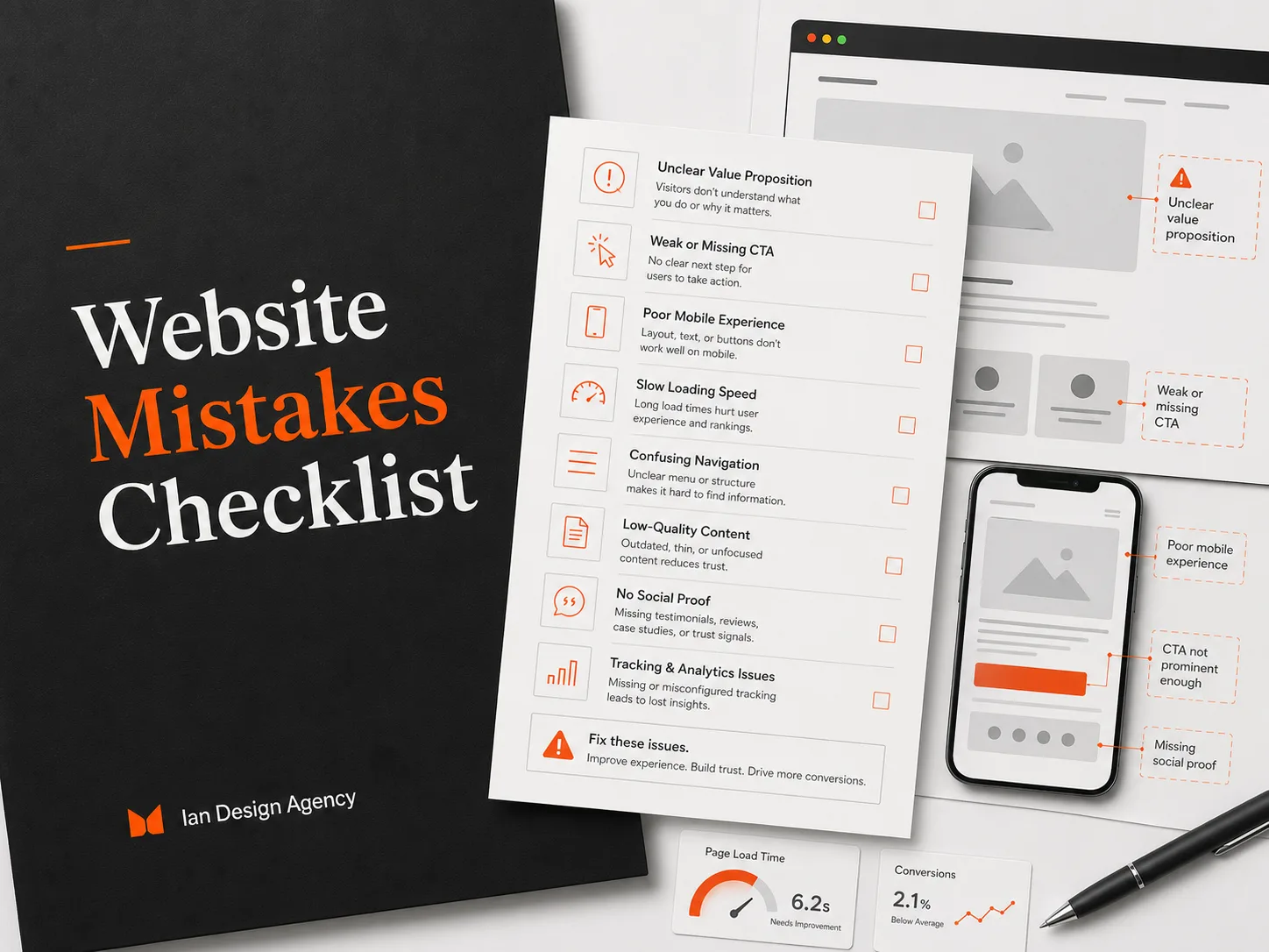 Website Mistakes Checklist preview