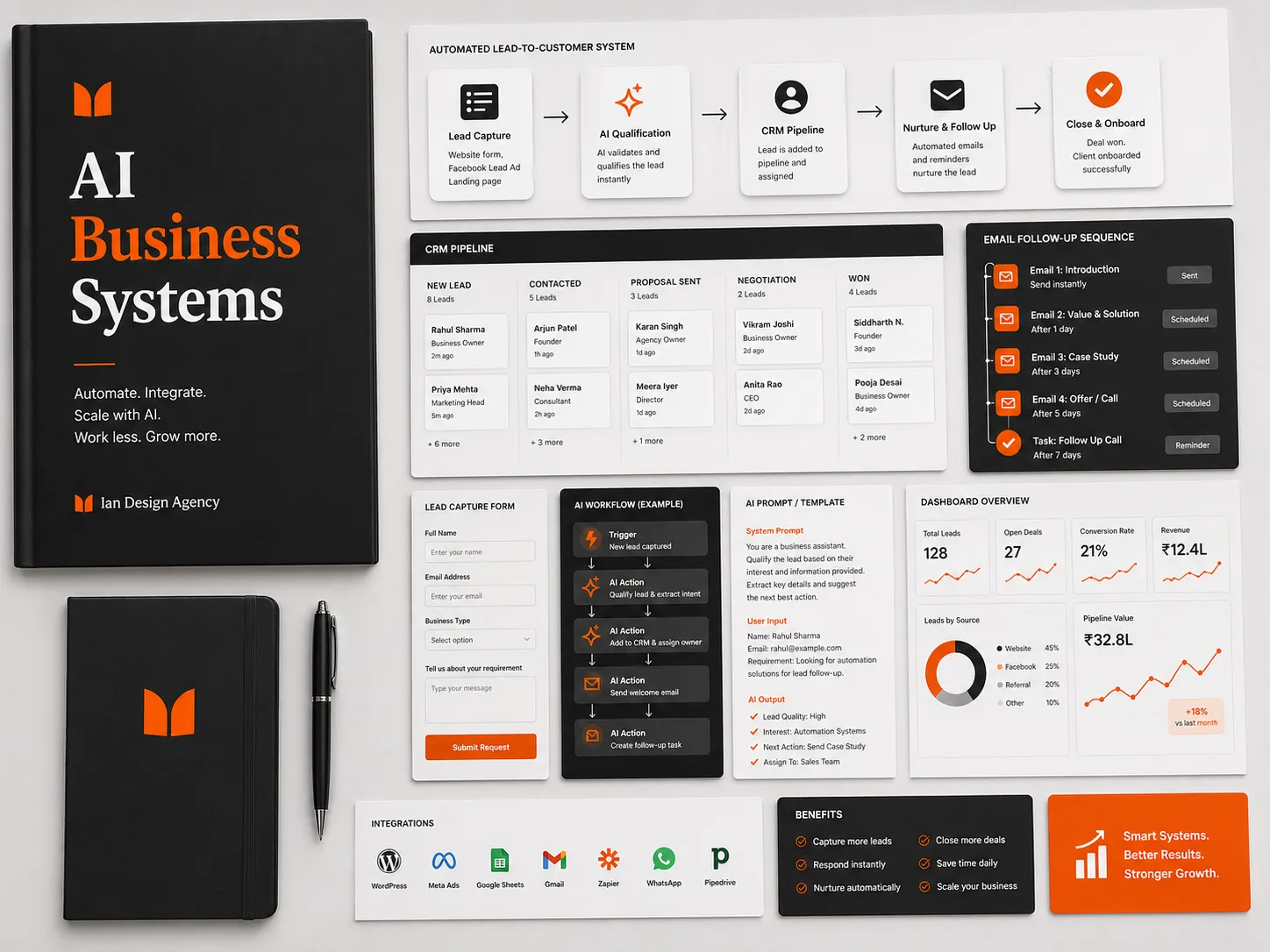 AI Business Systems service visual