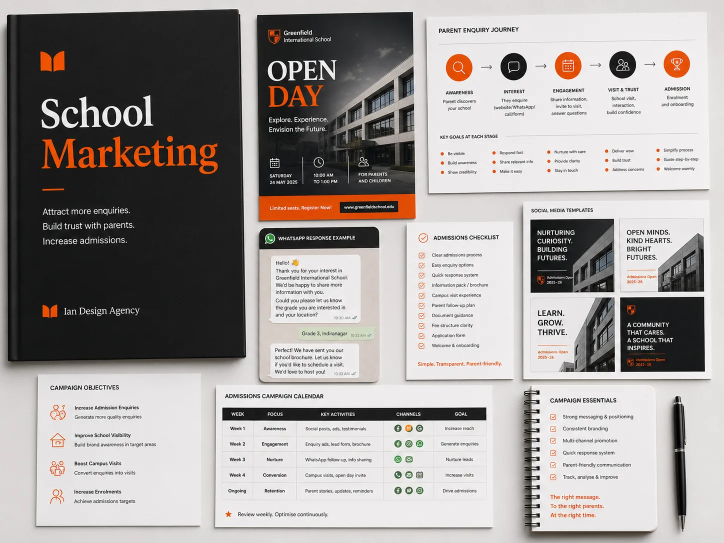 School Marketing service visual